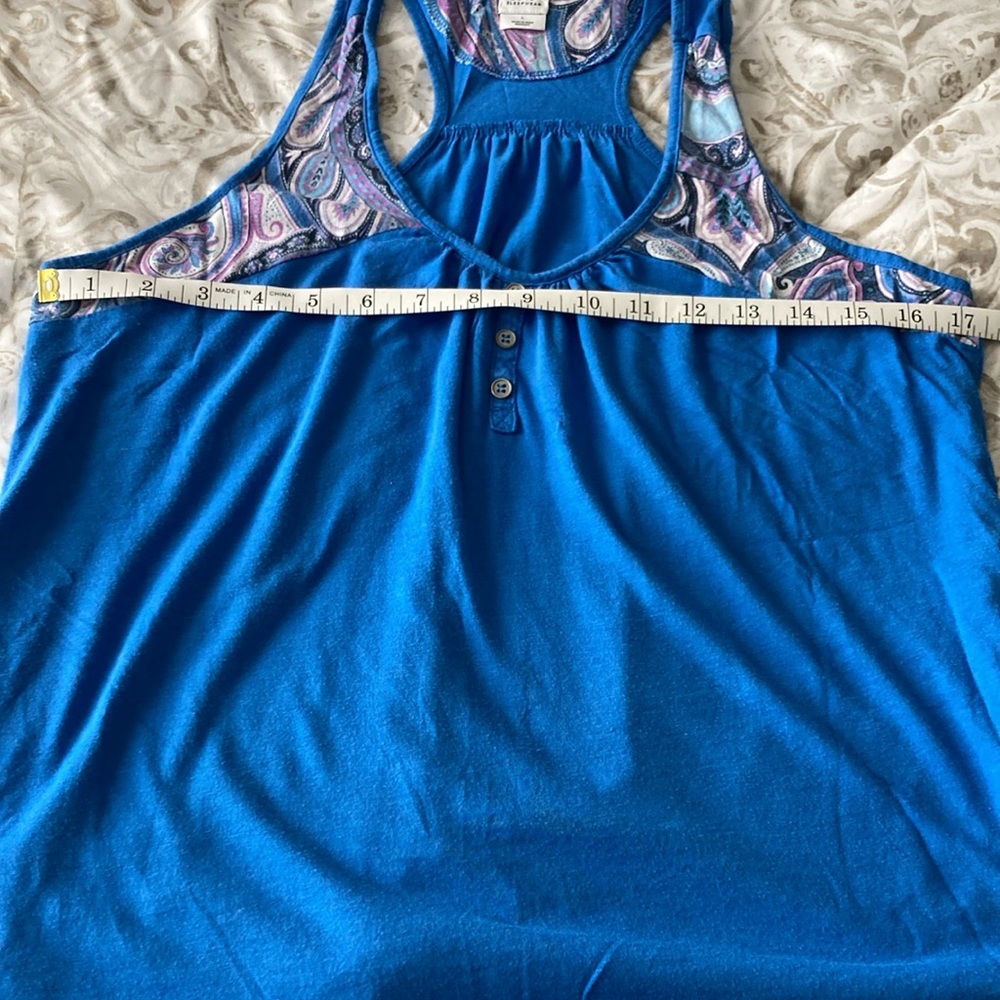 Echo Sleepwear Blue Paisley Summer Set - Picture 15 of 16